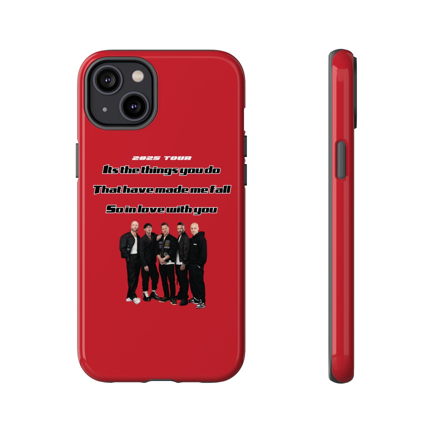 Original Five Fan Tough Case - 2025 Tour Edition unofficial Five boyband 5ive merchandise