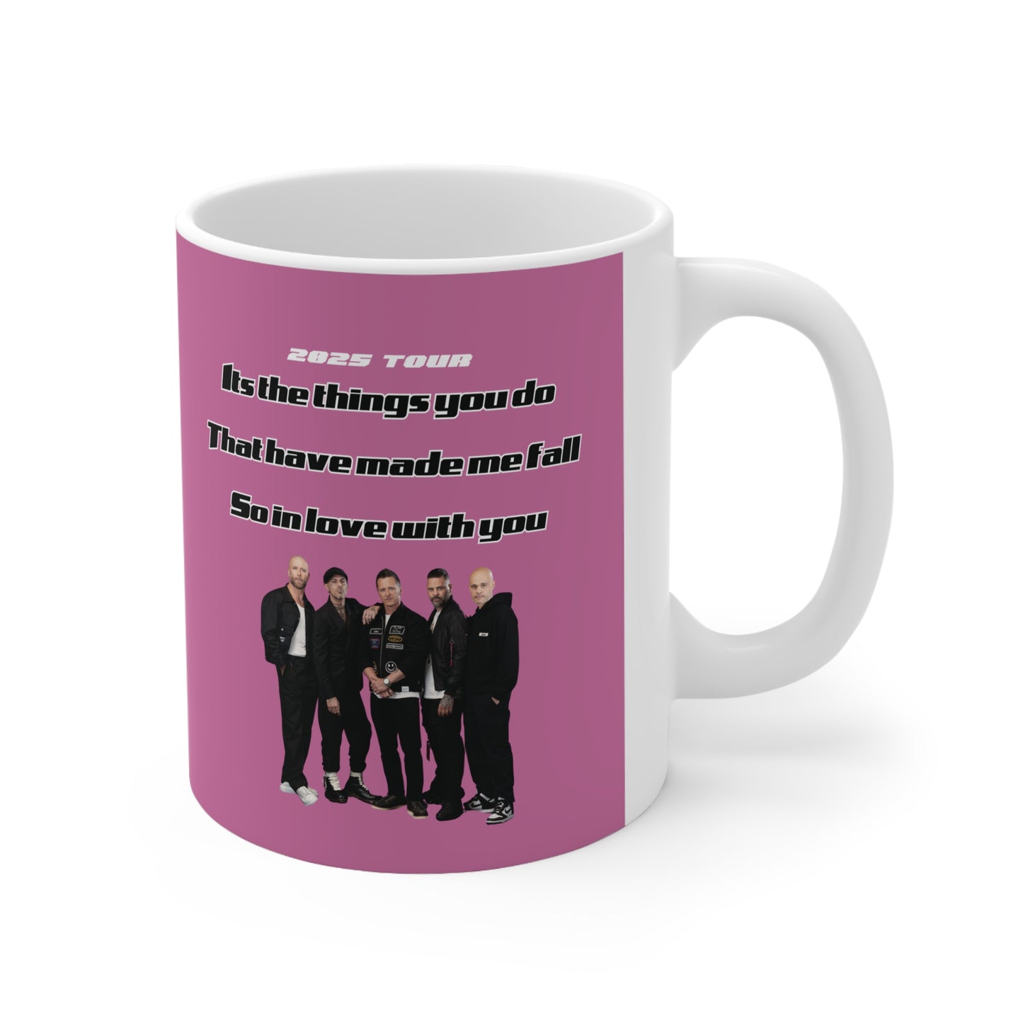 Five fan 5ive boy band uk 2025 tour five boyband five unofficial merchandise mug