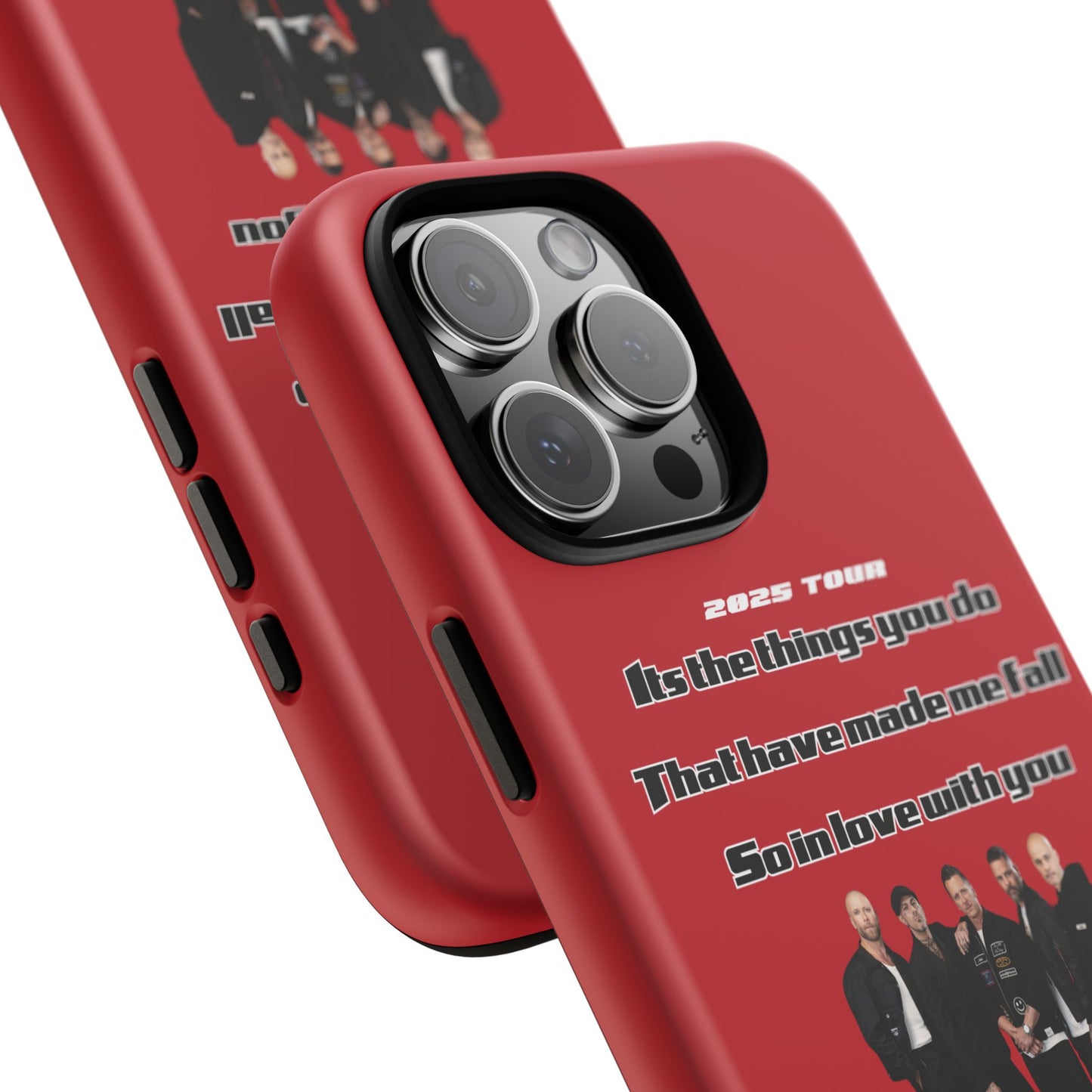 Original Five Fan Tough Case - 2025 Tour Edition unofficial Five boyband 5ive merchandise