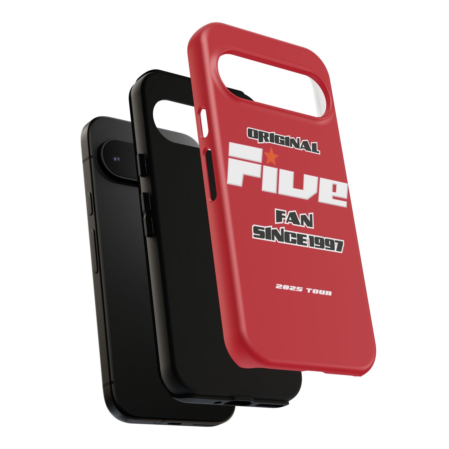 Original Five Fan Tough Case - 2025 Tour Edition unofficial Five boyband 5ive merchandise