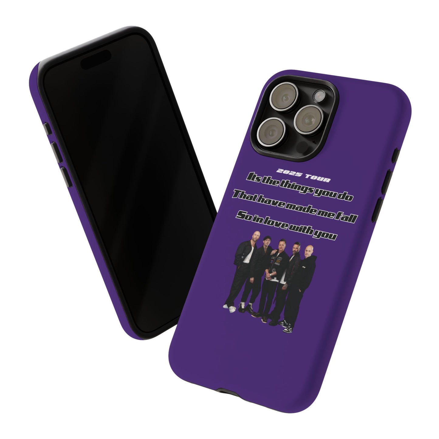 Original Five Fan Tough Case - 2025 Tour Edition unofficial Five boyband 5ive merchandise