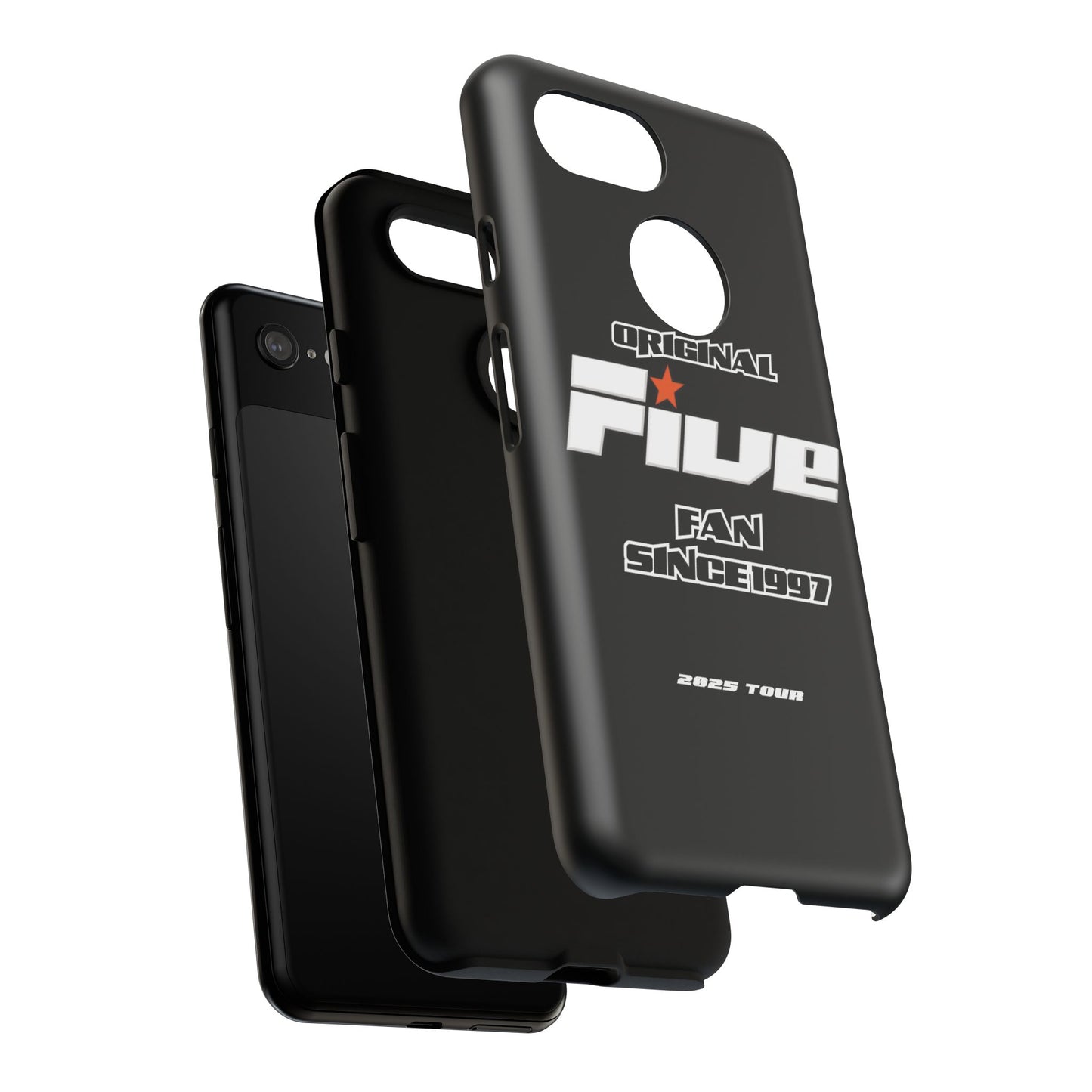 Original Five Fan Tough Case - 2025 Tour Edition unofficial Five boyband 5ive merchandise