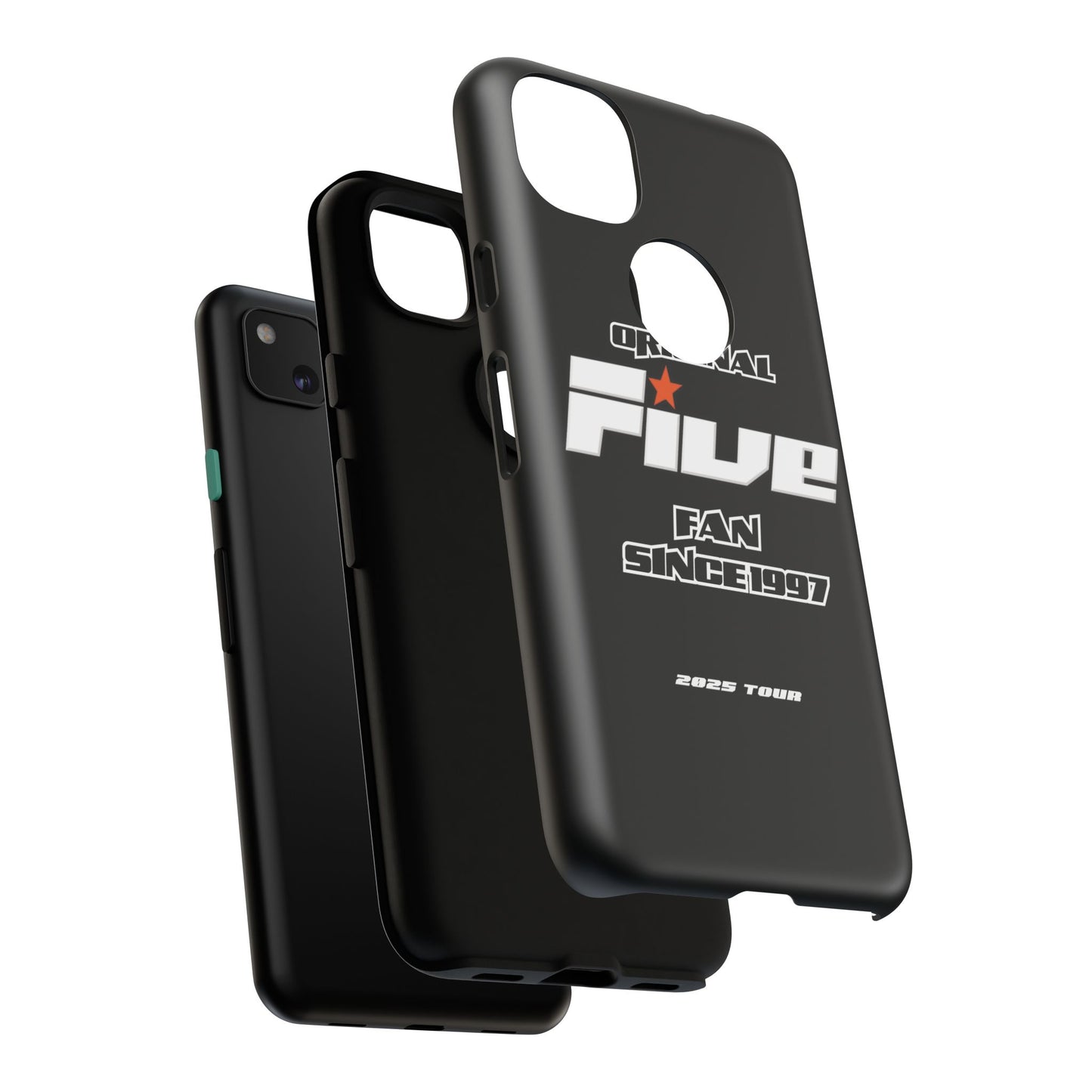 Original Five Fan Tough Case - 2025 Tour Edition unofficial Five boyband 5ive merchandise