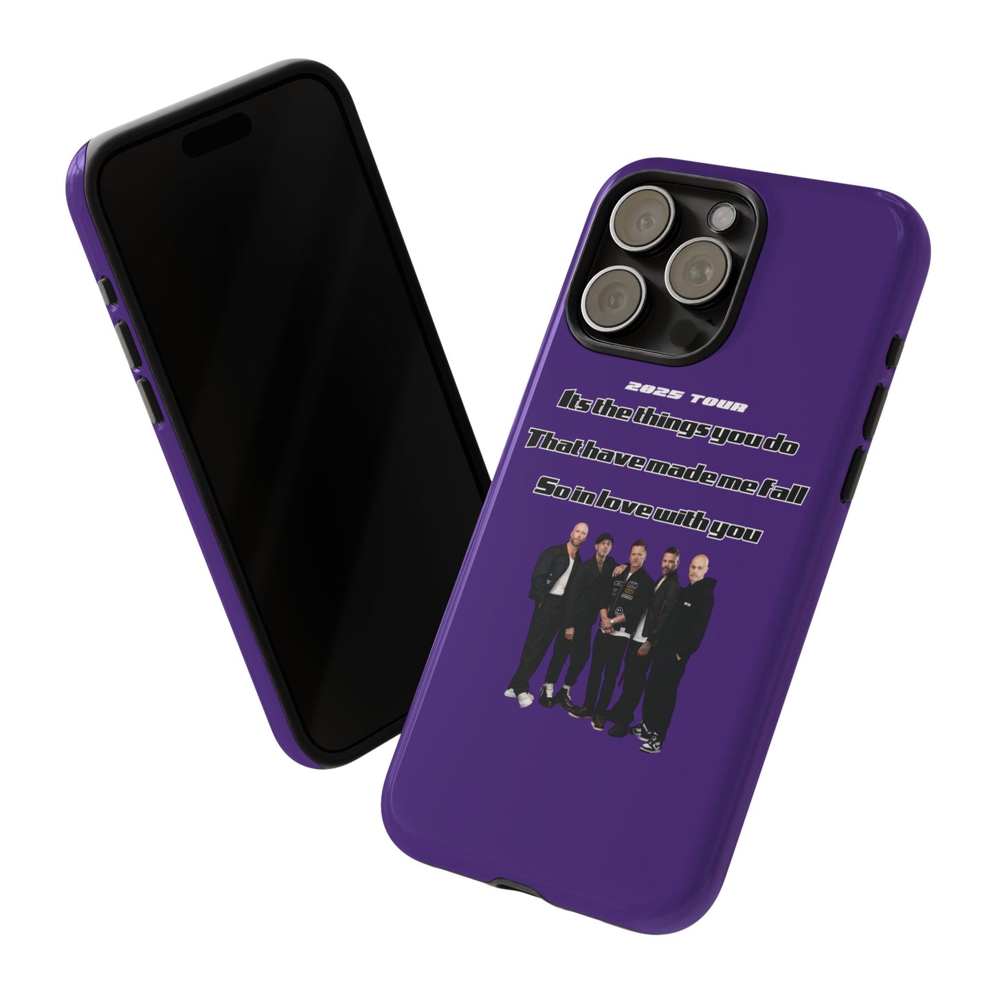 Original Five Fan Tough Case - 2025 Tour Edition unofficial Five boyband 5ive merchandise