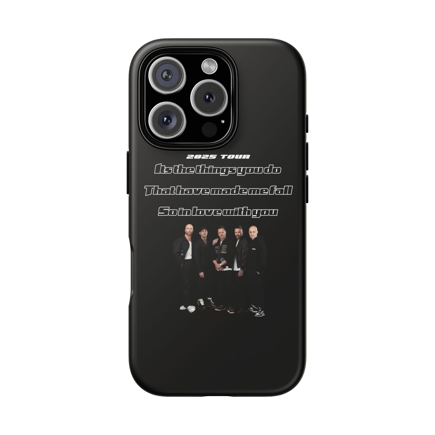 Original Five Fan Tough Case - 2025 Tour Edition unofficial Five boyband 5ive merchandise