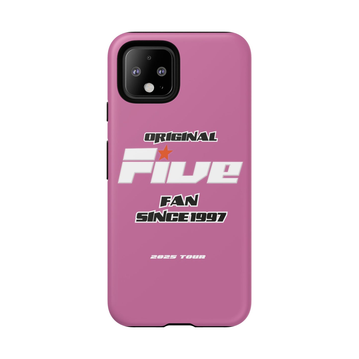 Original Five Fan Tough Case - 2025 Tour Edition unofficial Five boyband 5ive merchandise