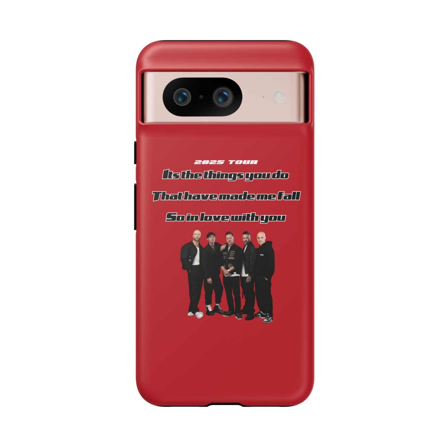 Original Five Fan Tough Case - 2025 Tour Edition unofficial Five boyband 5ive merchandise