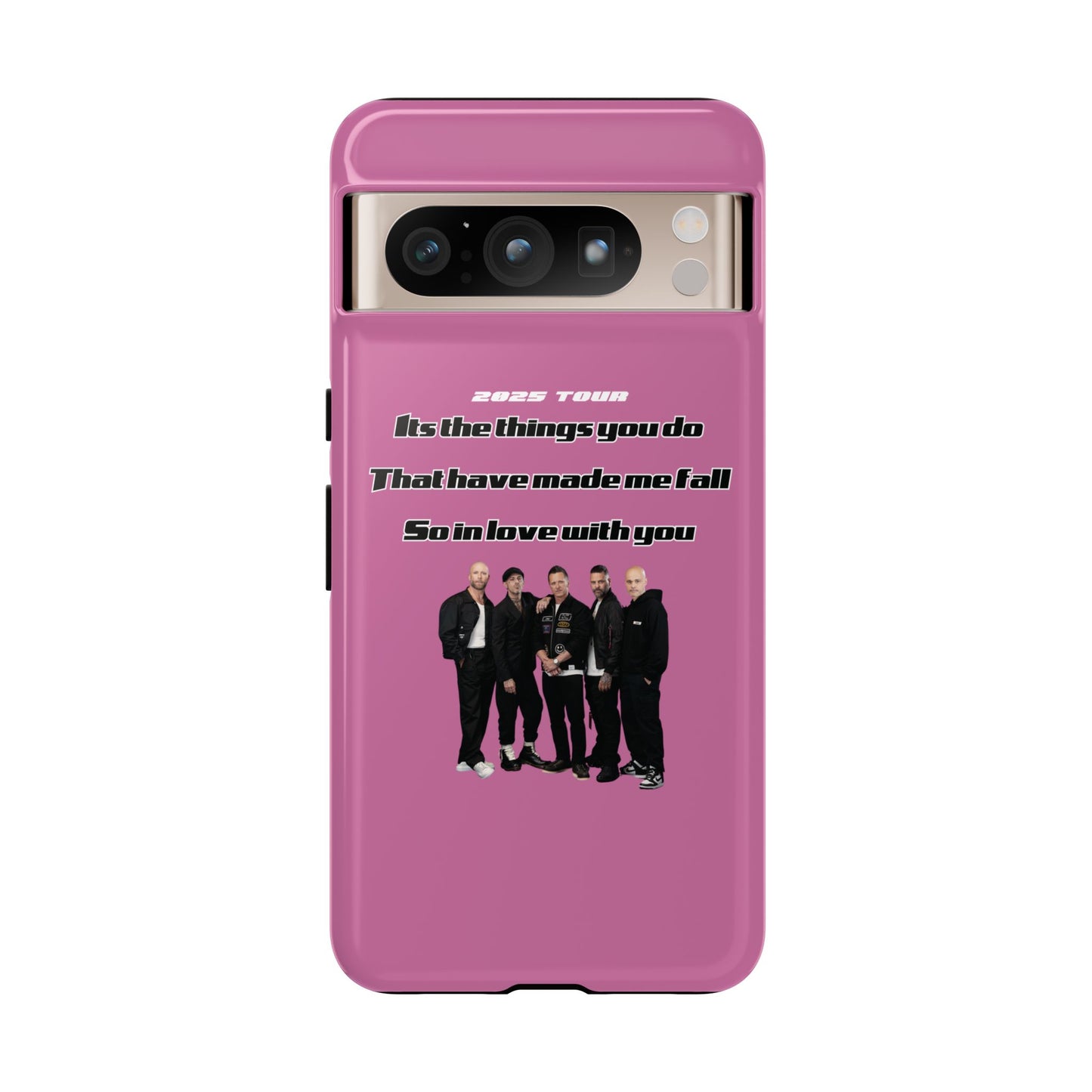 Original Five Fan Tough Case - 2025 Tour Edition unofficial Five boyband 5ive merchandise