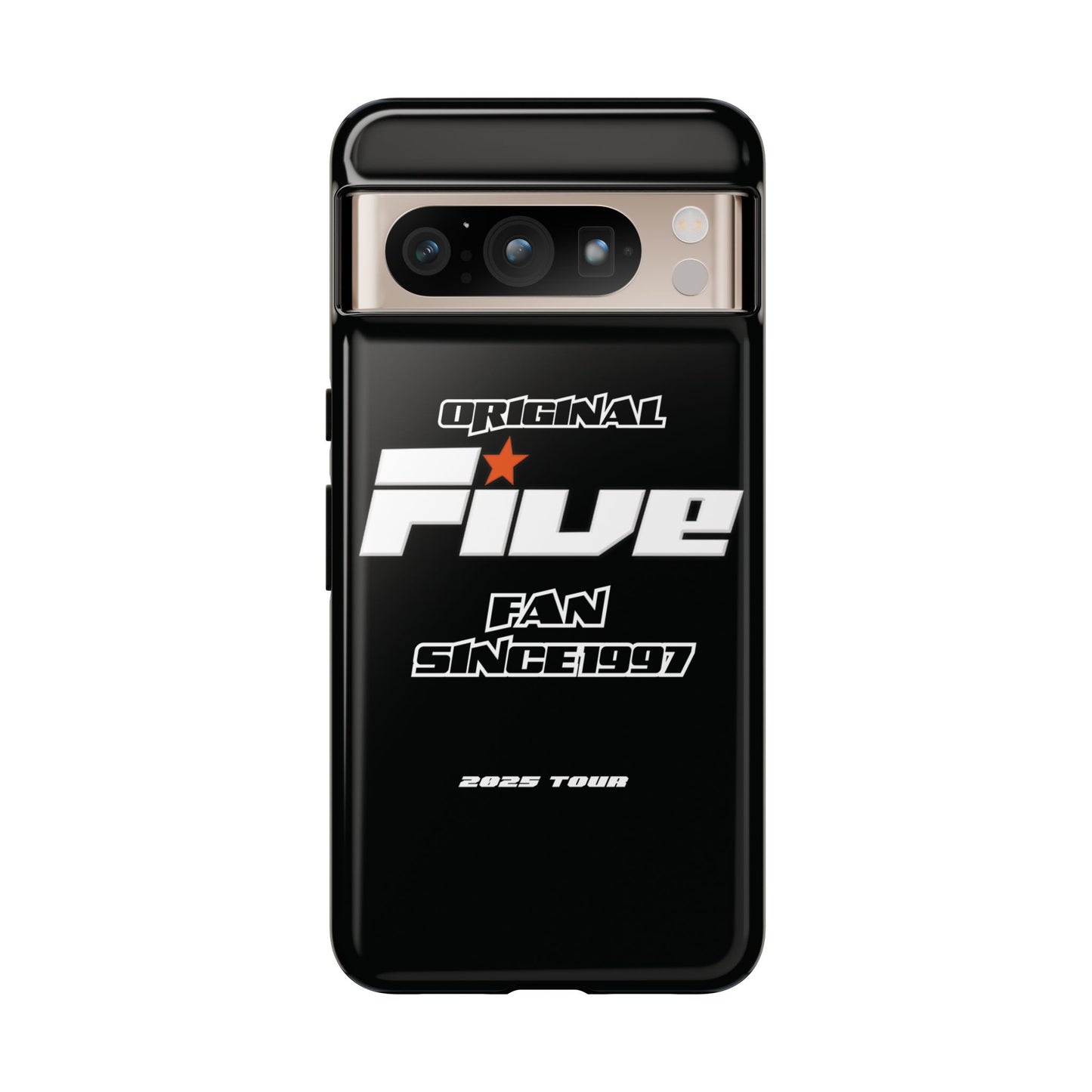 Original Five Fan Tough Case - 2025 Tour Edition unofficial Five boyband 5ive merchandise