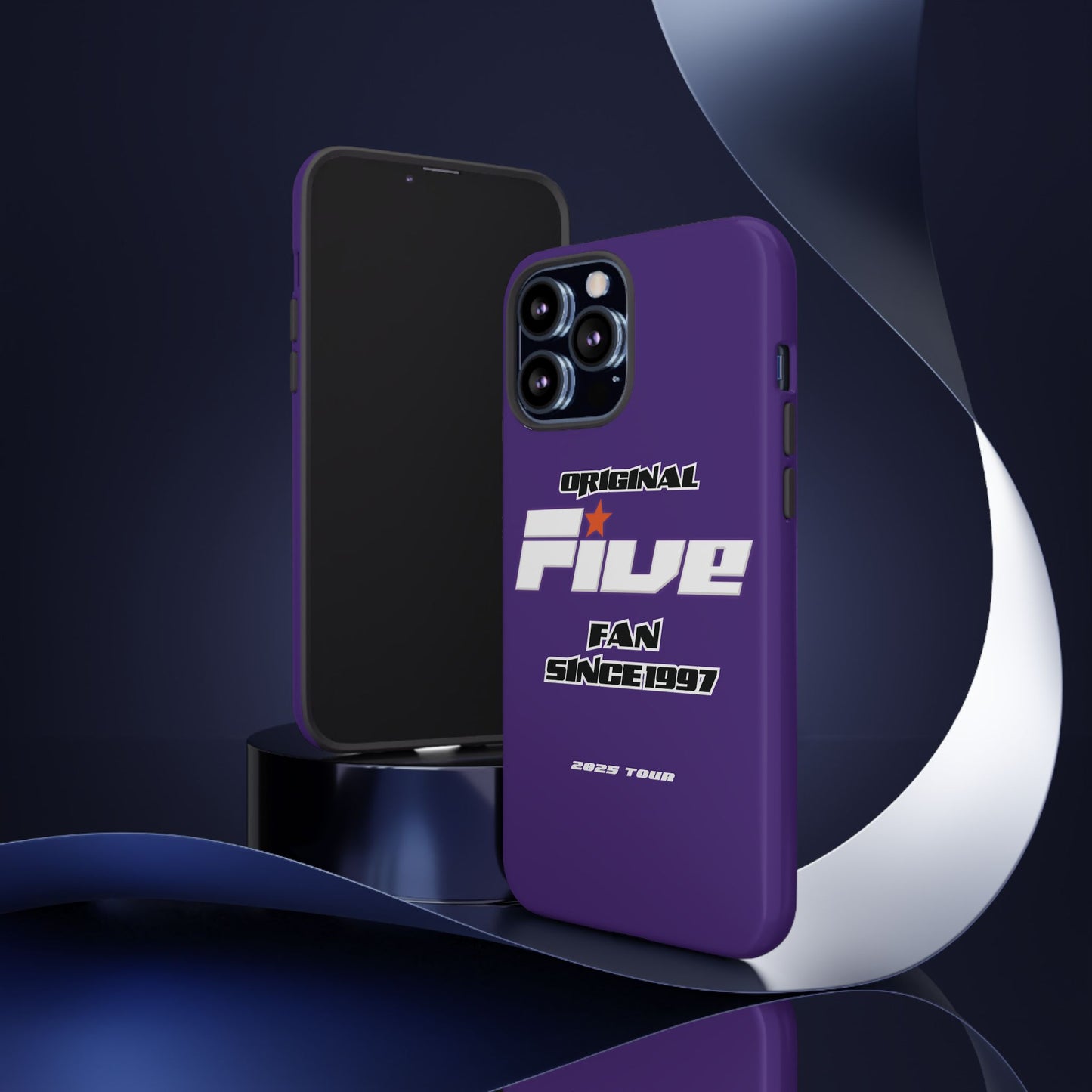 Original Five Fan Tough Case - 2025 Tour Edition unofficial Five boyband 5ive merchandise