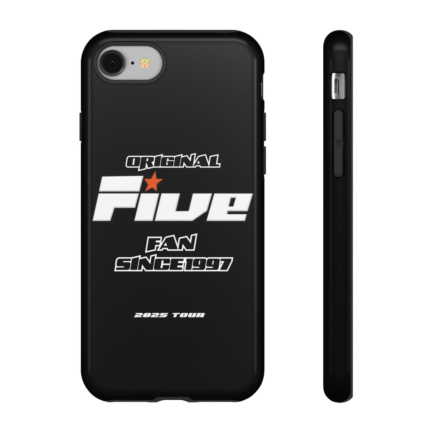 Original Five Fan Tough Case - 2025 Tour Edition unofficial Five boyband 5ive merchandise