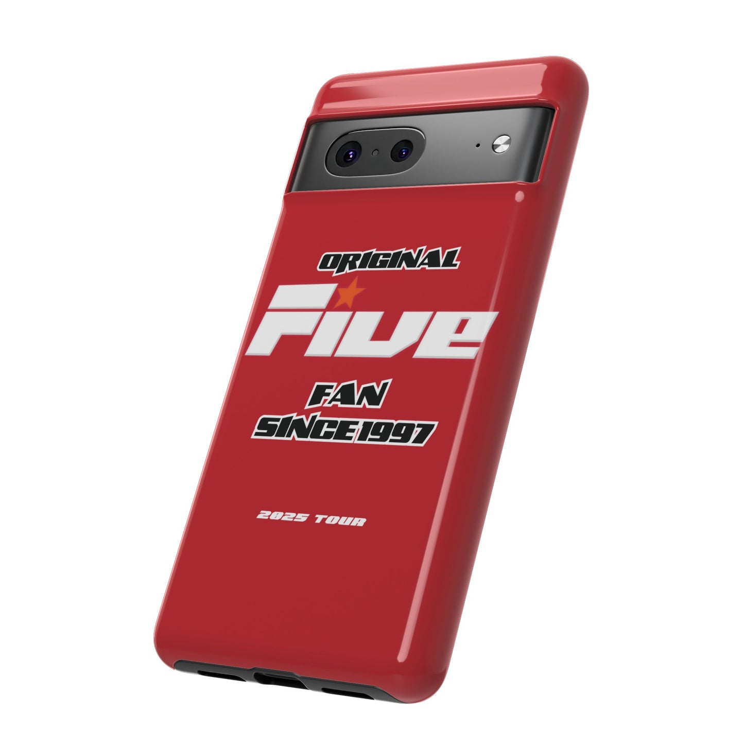 Original Five Fan Tough Case - 2025 Tour Edition unofficial Five boyband 5ive merchandise