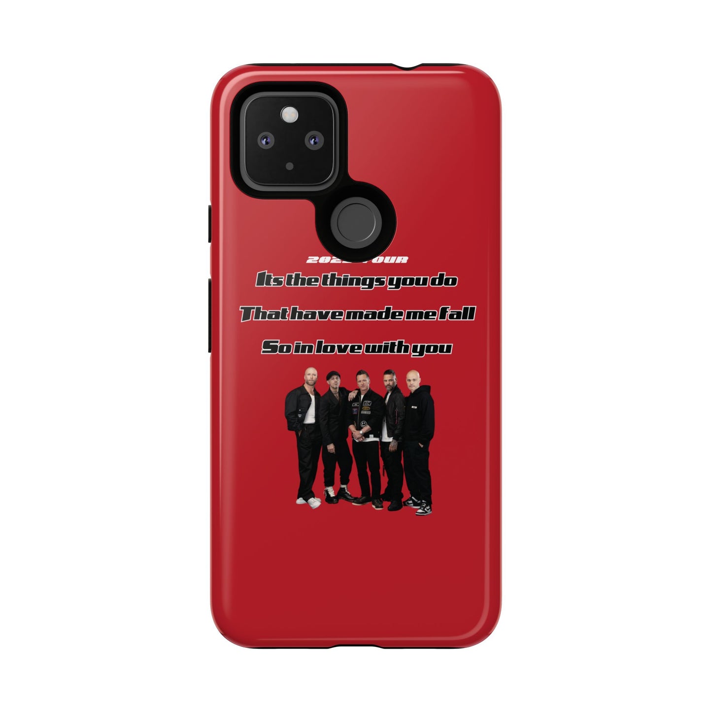 Original Five Fan Tough Case - 2025 Tour Edition unofficial Five boyband 5ive merchandise