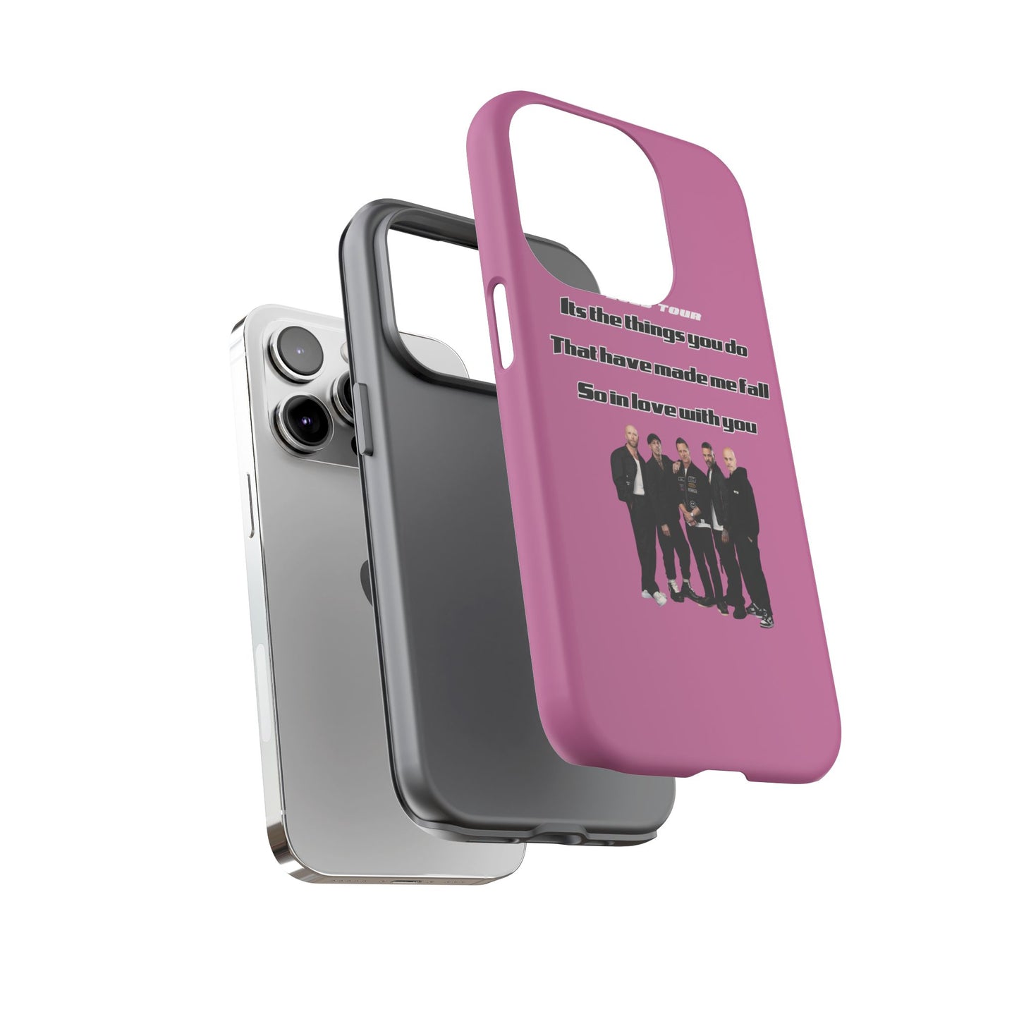 Original Five Fan Tough Case - 2025 Tour Edition unofficial Five boyband 5ive merchandise