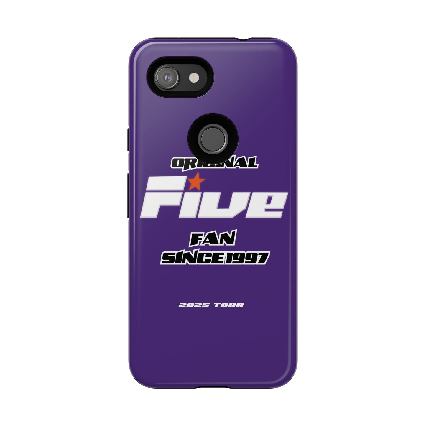 Original Five Fan Tough Case - 2025 Tour Edition unofficial Five boyband 5ive merchandise