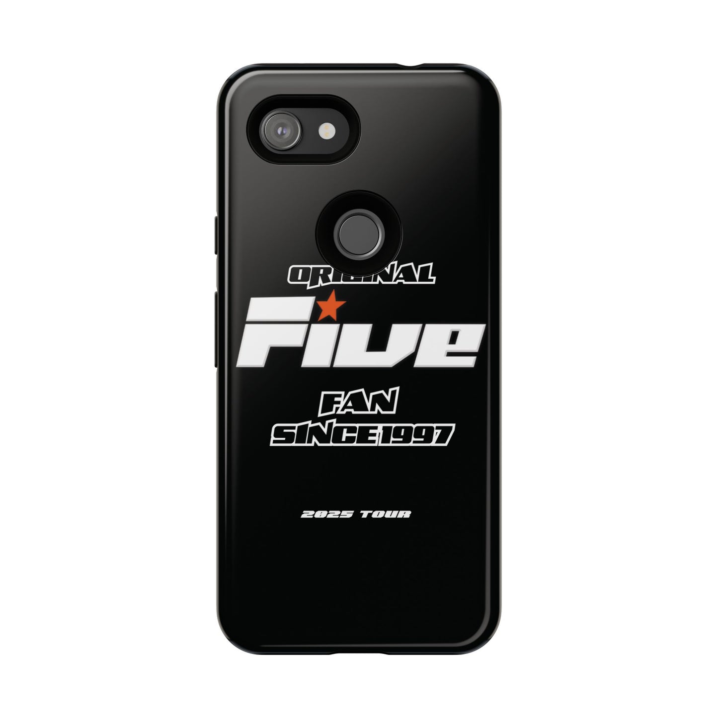 Original Five Fan Tough Case - 2025 Tour Edition unofficial Five boyband 5ive merchandise