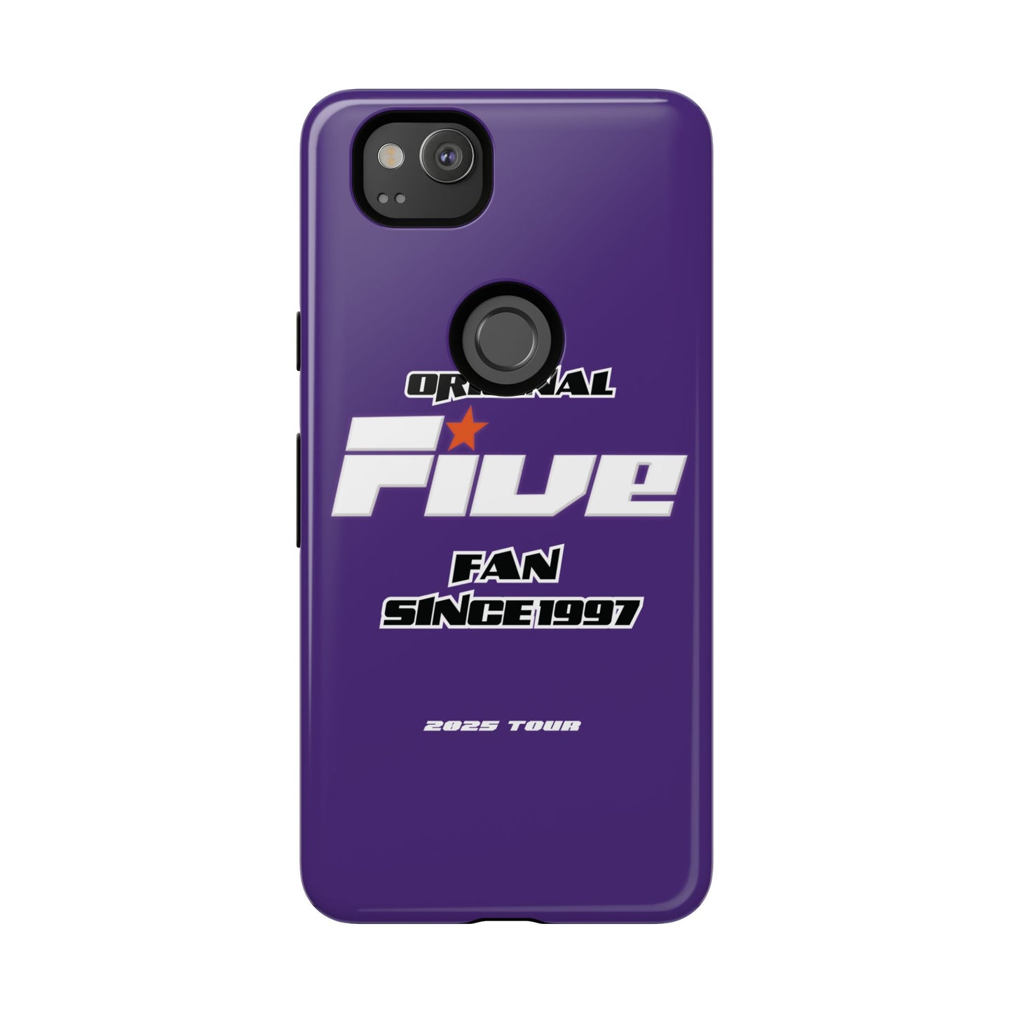 Original Five Fan Tough Case - 2025 Tour Edition unofficial Five boyband 5ive merchandise