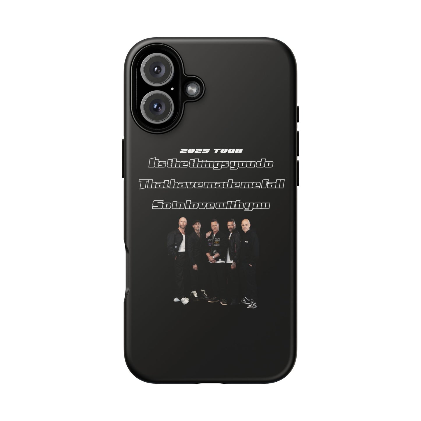 Original Five Fan Tough Case - 2025 Tour Edition unofficial Five boyband 5ive merchandise