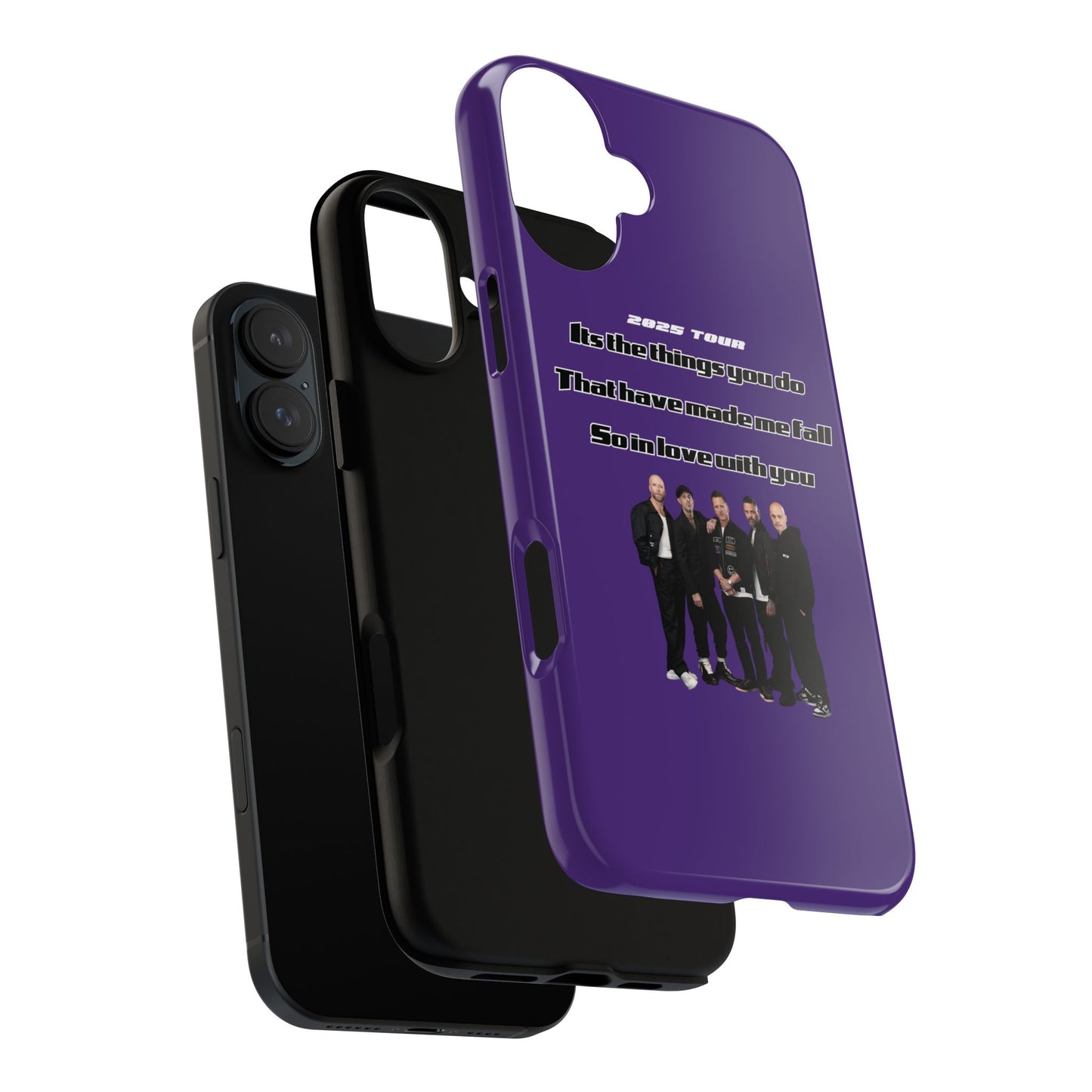Original Five Fan Tough Case - 2025 Tour Edition unofficial Five boyband 5ive merchandise