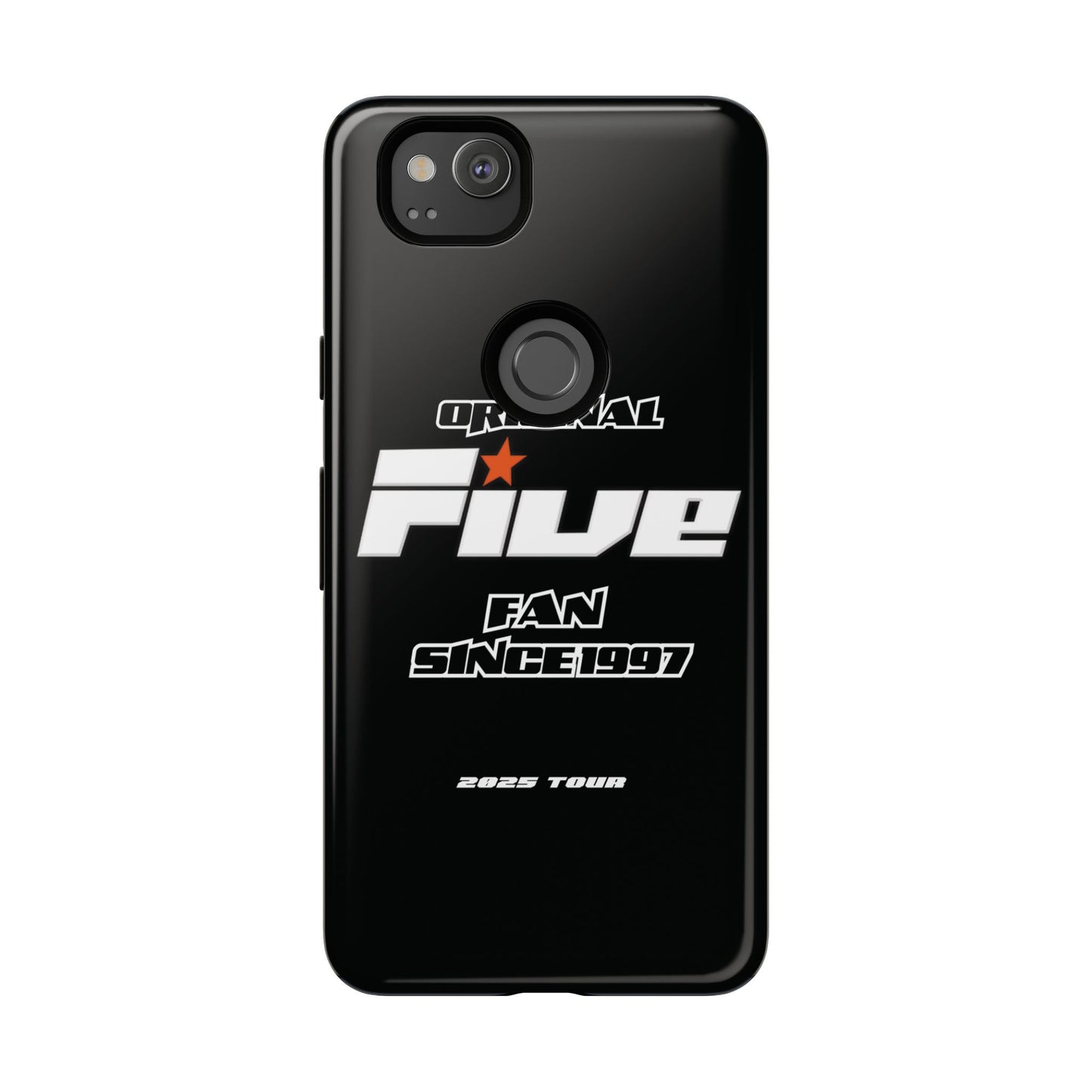 Original Five Fan Tough Case - 2025 Tour Edition unofficial Five boyband 5ive merchandise