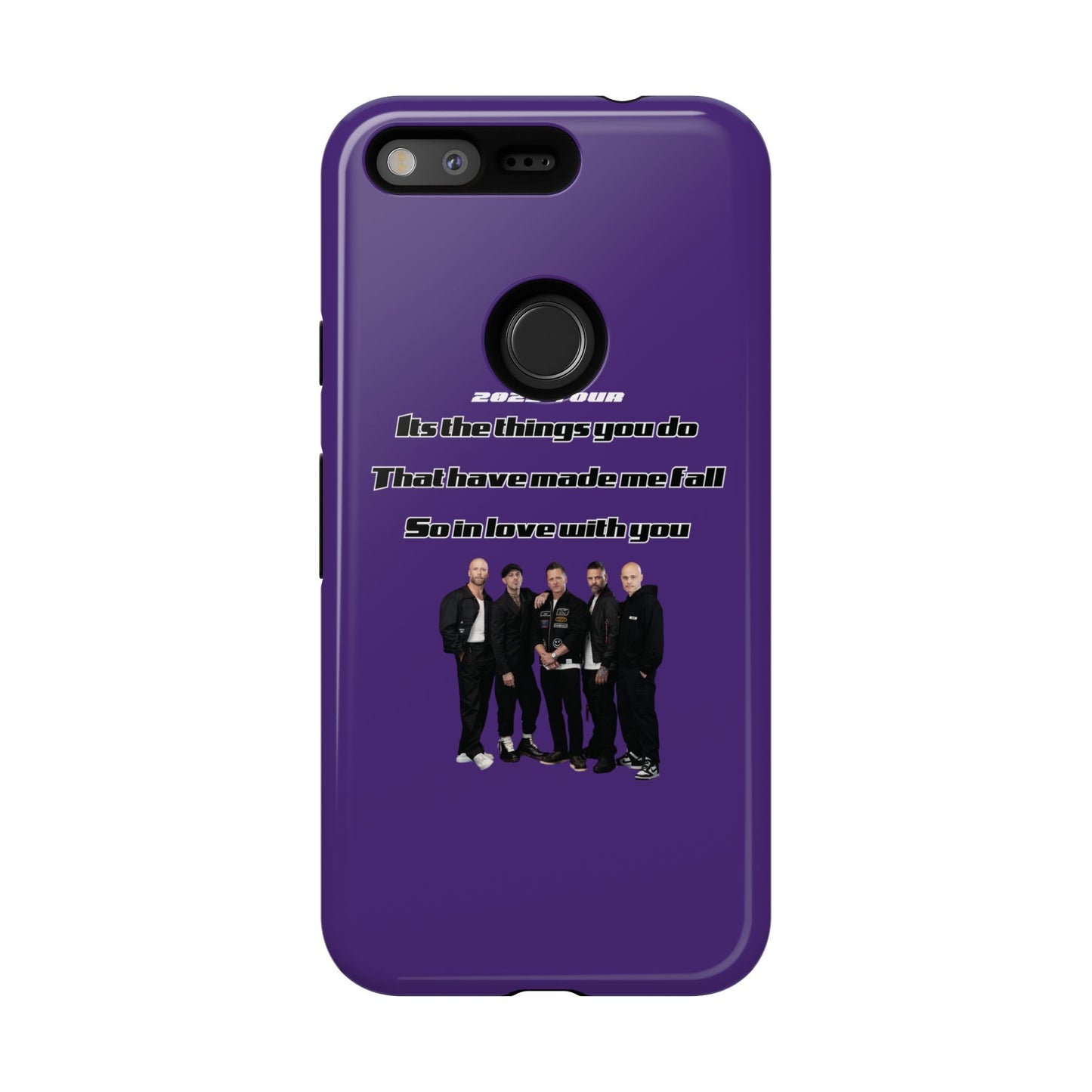 Original Five Fan Tough Case - 2025 Tour Edition unofficial Five boyband 5ive merchandise