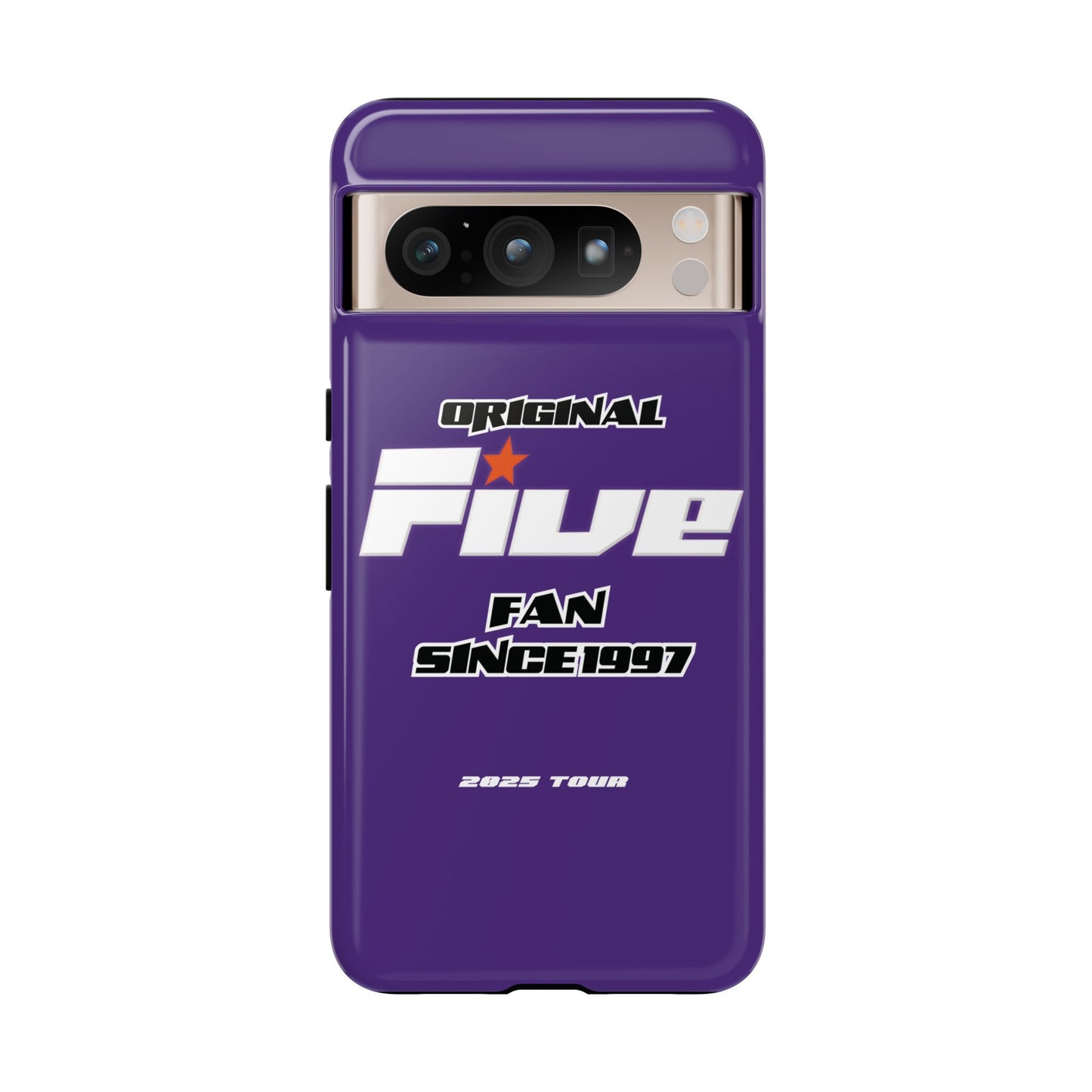 Original Five Fan Tough Case - 2025 Tour Edition unofficial Five boyband 5ive merchandise