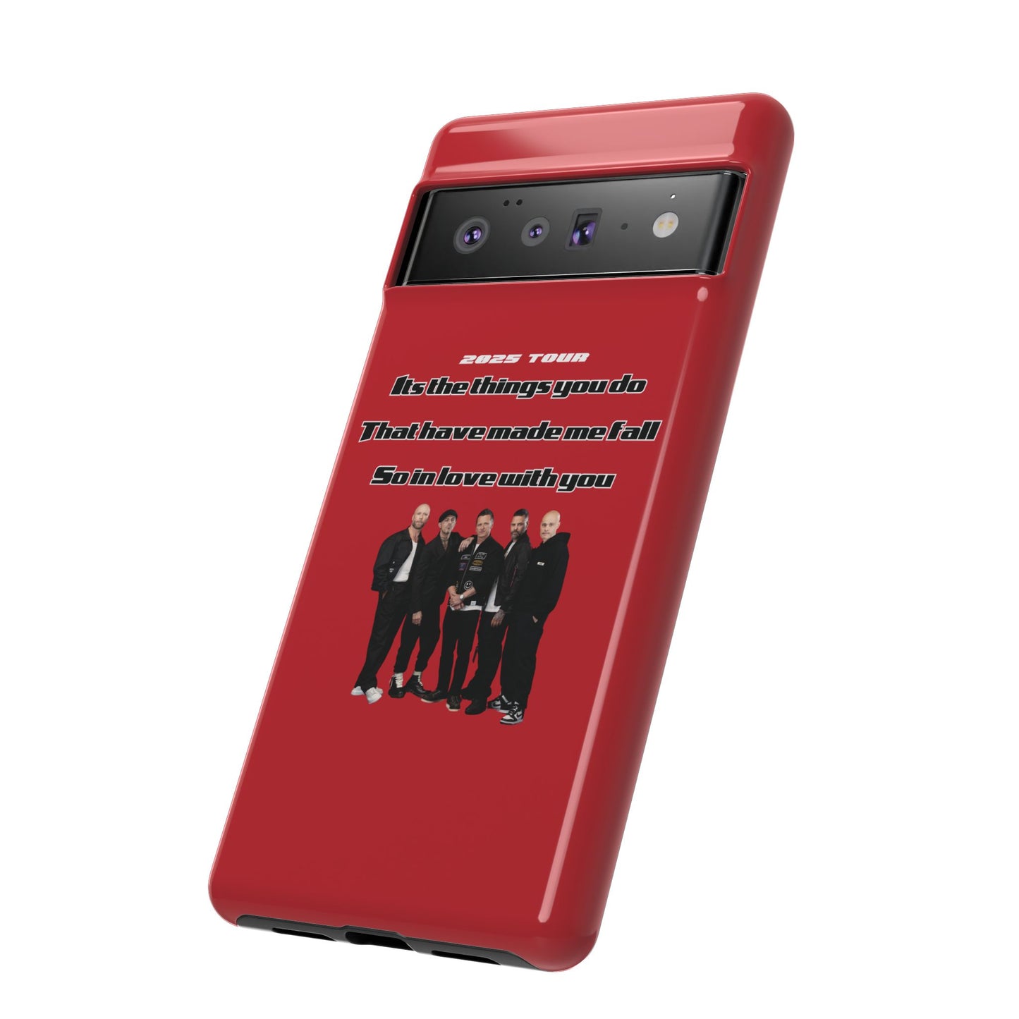 Original Five Fan Tough Case - 2025 Tour Edition unofficial Five boyband 5ive merchandise