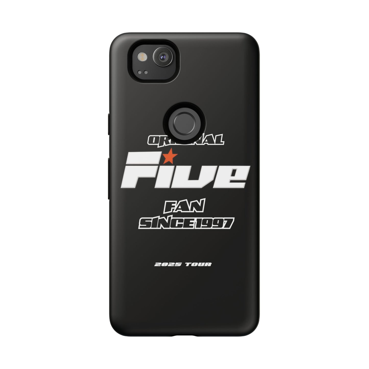 Original Five Fan Tough Case - 2025 Tour Edition unofficial Five boyband 5ive merchandise