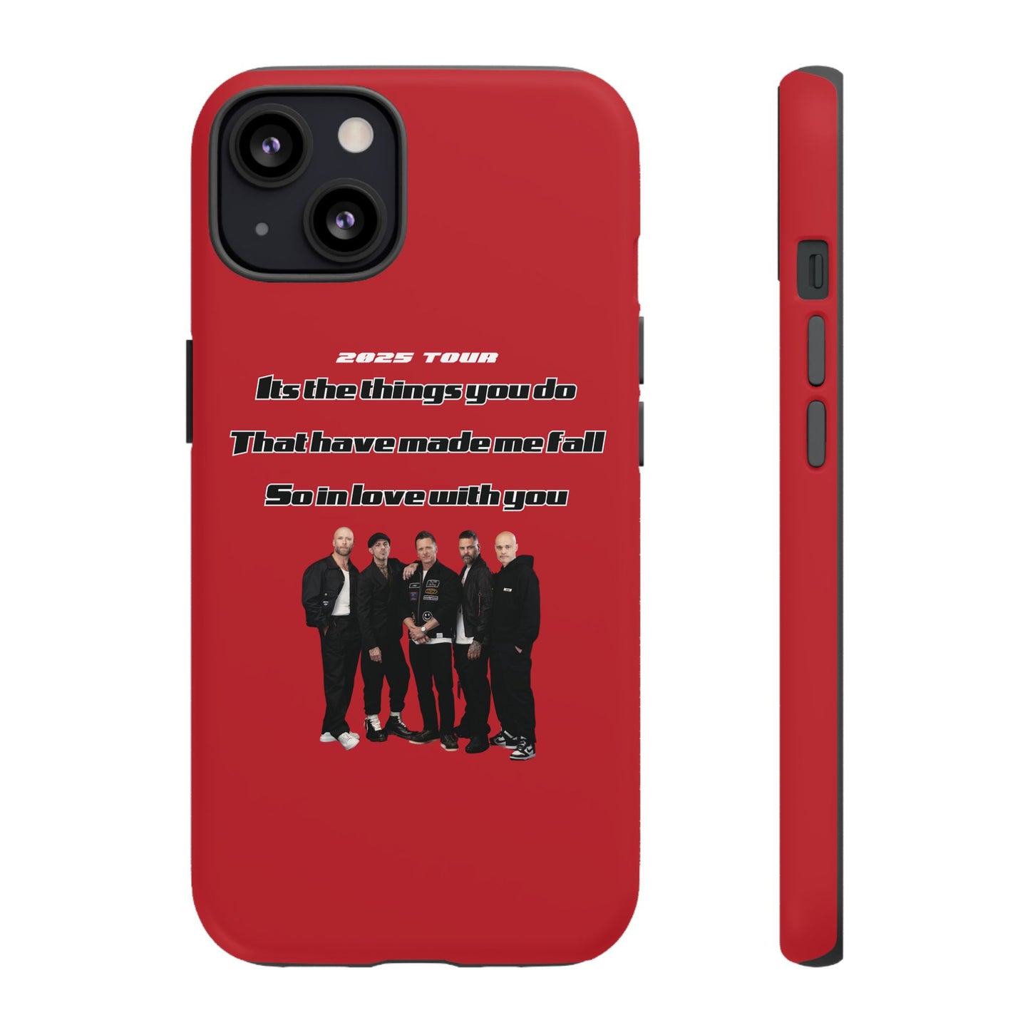Original Five Fan Tough Case - 2025 Tour Edition unofficial Five boyband 5ive merchandise