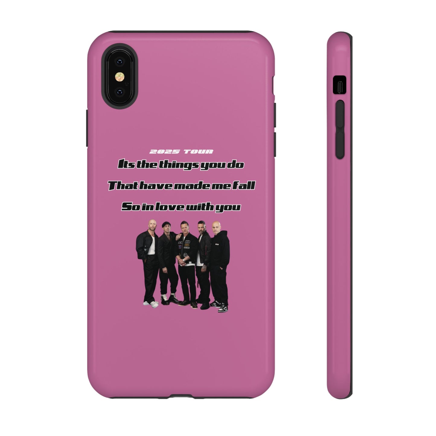 Original Five Fan Tough Case - 2025 Tour Edition unofficial Five boyband 5ive merchandise