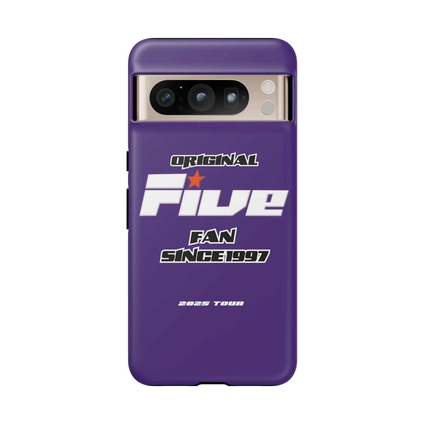 Original Five Fan Tough Case - 2025 Tour Edition unofficial Five boyband 5ive merchandise
