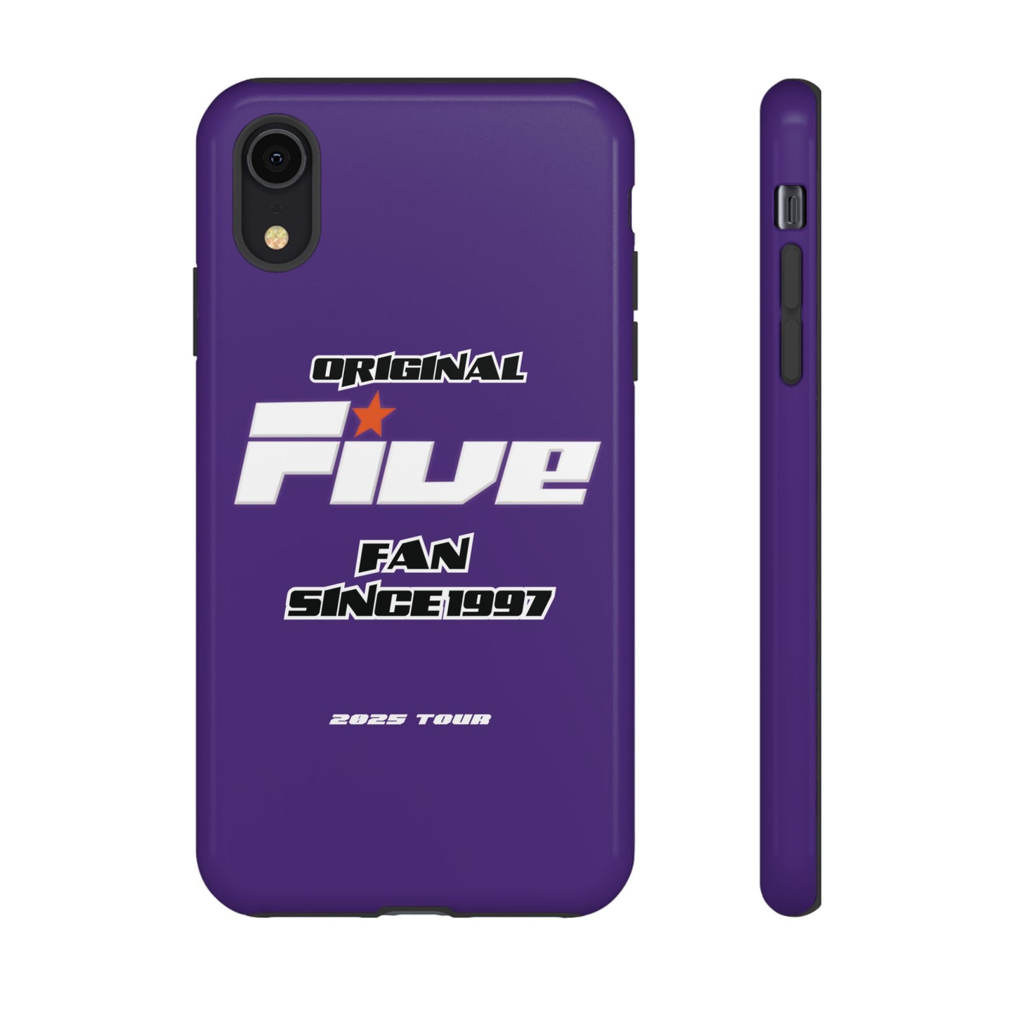 Original Five Fan Tough Case - 2025 Tour Edition unofficial Five boyband 5ive merchandise