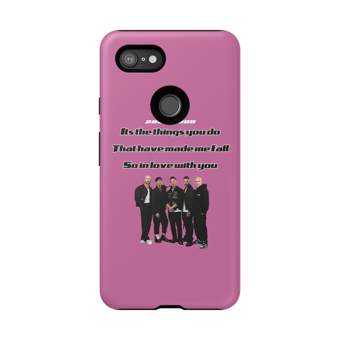 Original Five Fan Tough Case - 2025 Tour Edition unofficial Five boyband 5ive merchandise