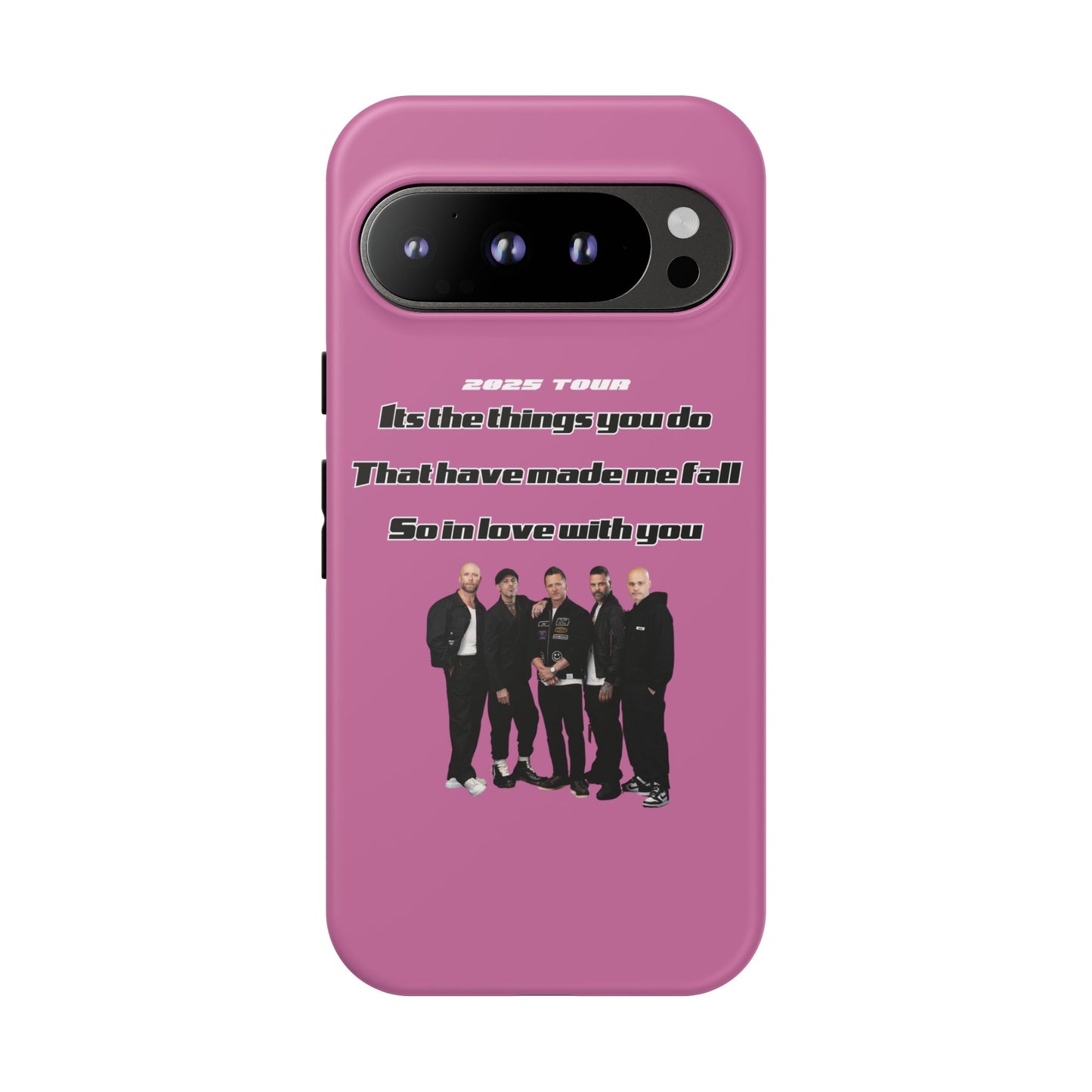 Original Five Fan Tough Case - 2025 Tour Edition unofficial Five boyband 5ive merchandise