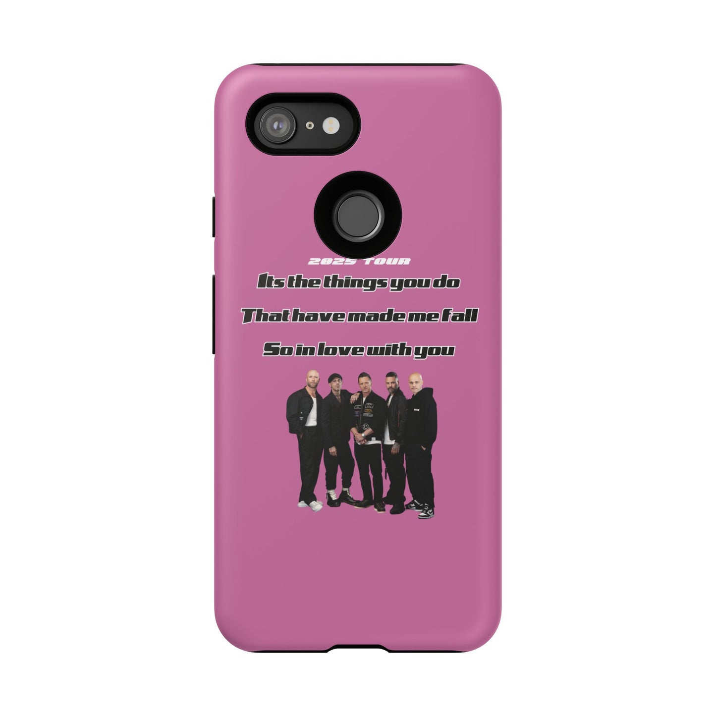 Original Five Fan Tough Case - 2025 Tour Edition unofficial Five boyband 5ive merchandise