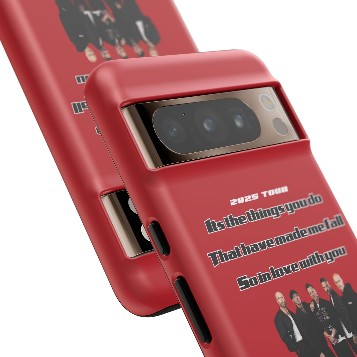 Original Five Fan Tough Case - 2025 Tour Edition unofficial Five boyband 5ive merchandise