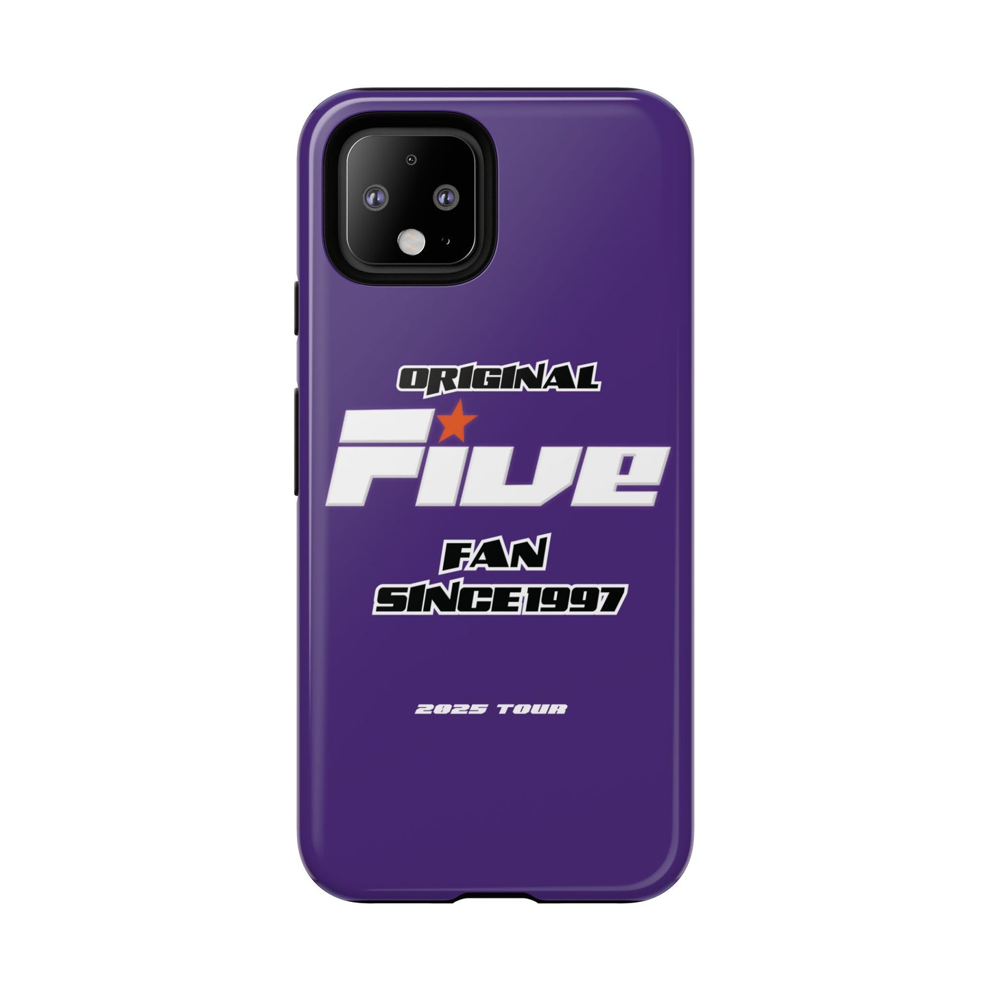 Original Five Fan Tough Case - 2025 Tour Edition unofficial Five boyband 5ive merchandise