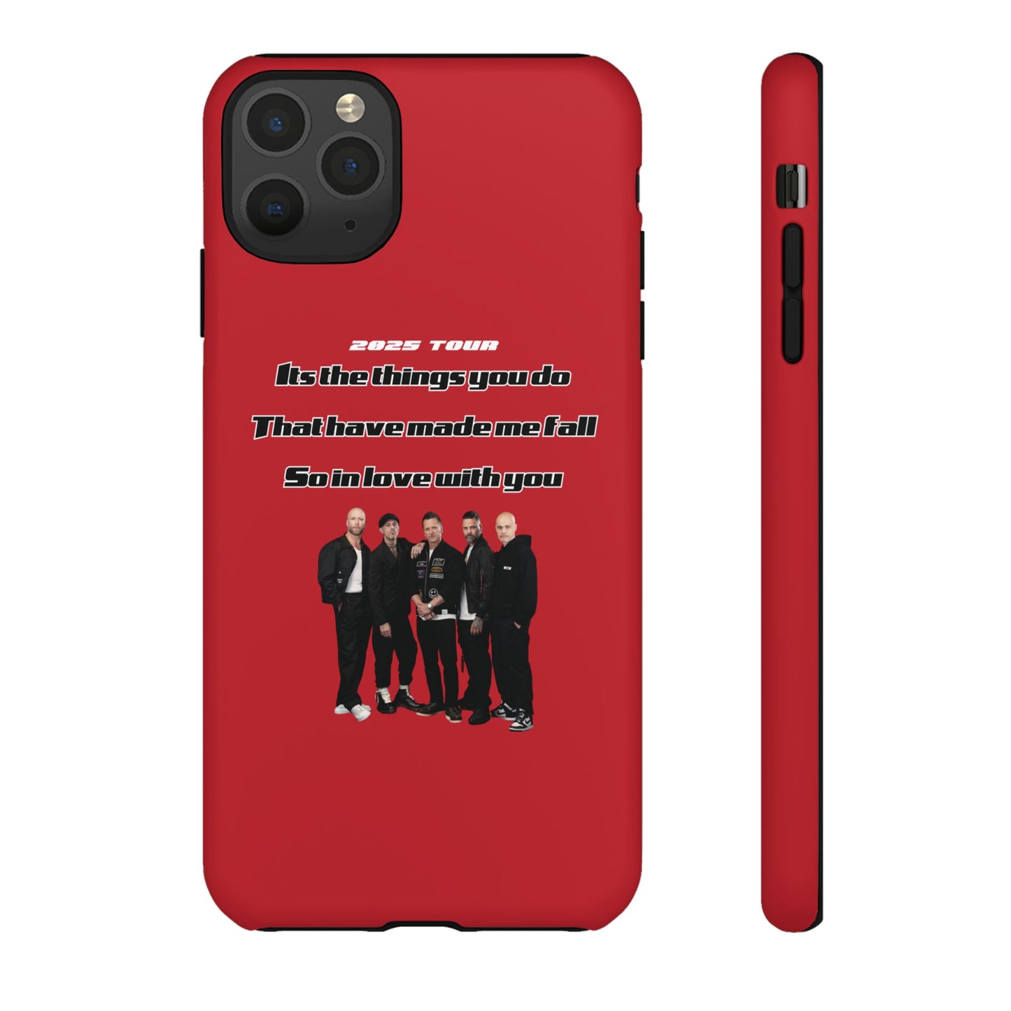 Original Five Fan Tough Case - 2025 Tour Edition unofficial Five boyband 5ive merchandise