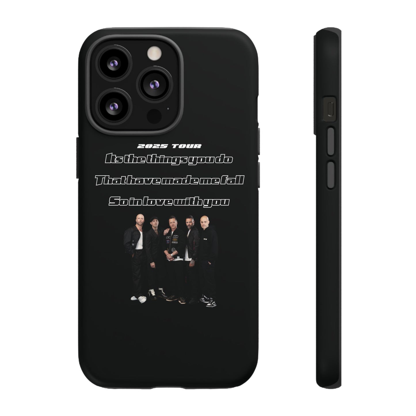 Original Five Fan Tough Case - 2025 Tour Edition unofficial Five boyband 5ive merchandise