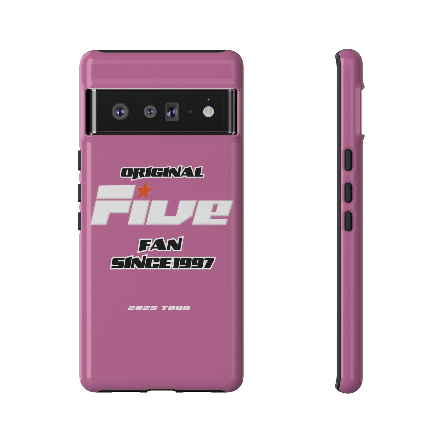 Original Five Fan Tough Case - 2025 Tour Edition unofficial Five boyband 5ive merchandise