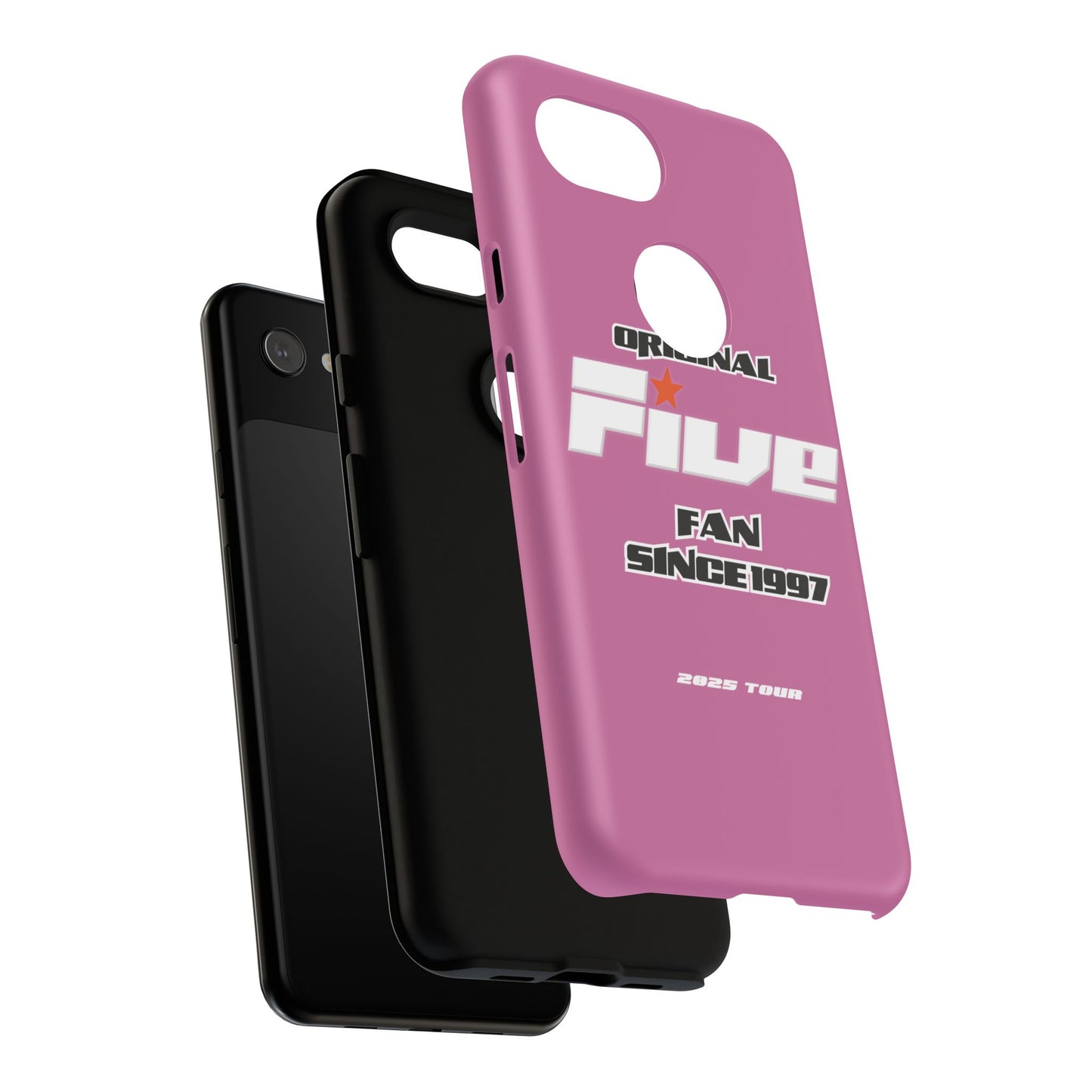 Original Five Fan Tough Case - 2025 Tour Edition unofficial Five boyband 5ive merchandise
