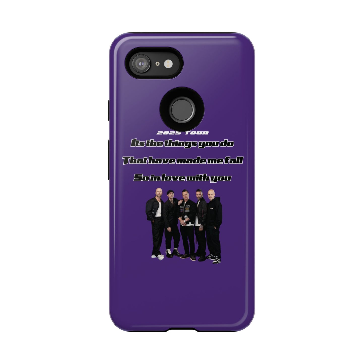 Original Five Fan Tough Case - 2025 Tour Edition unofficial Five boyband 5ive merchandise