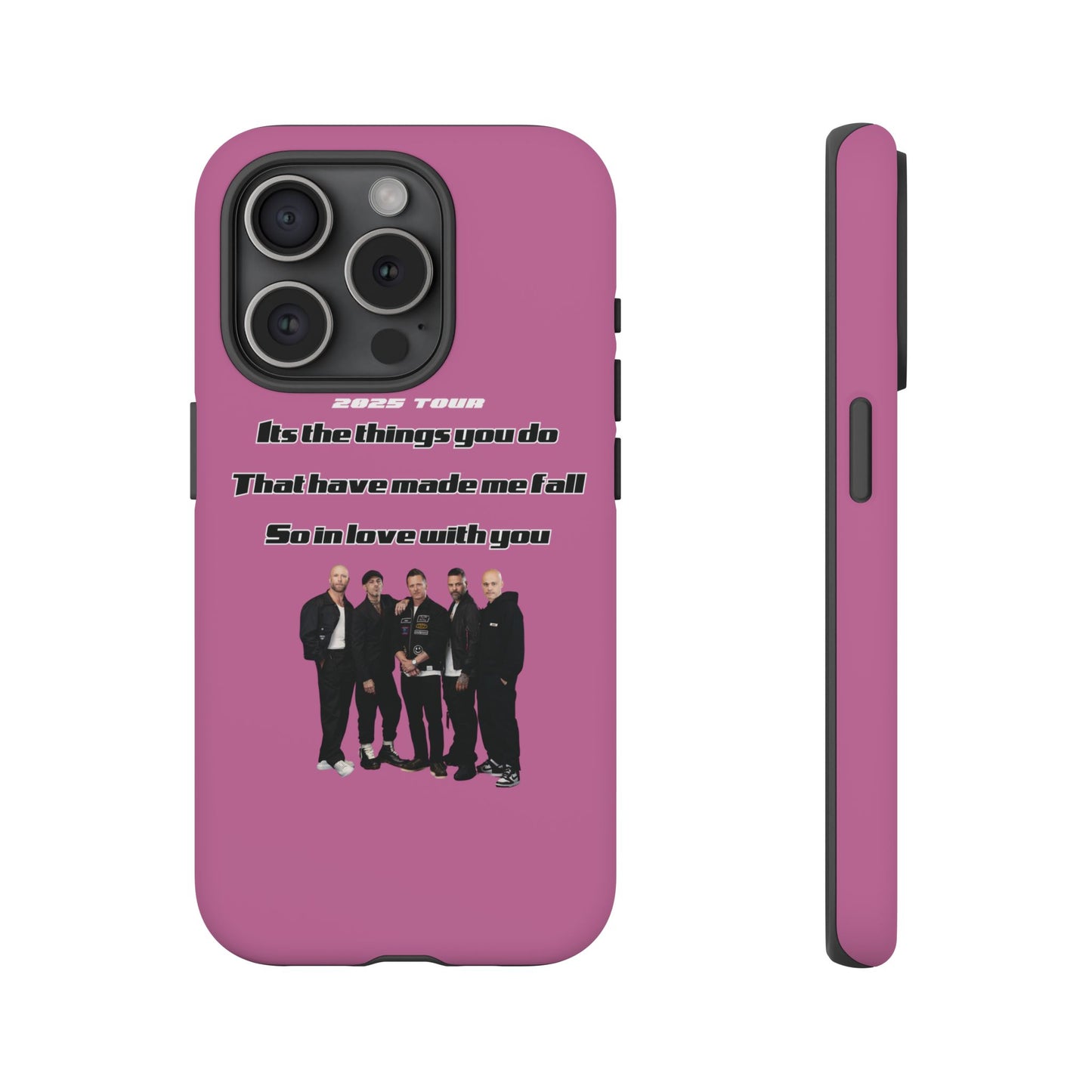 Original Five Fan Tough Case - 2025 Tour Edition unofficial Five boyband 5ive merchandise