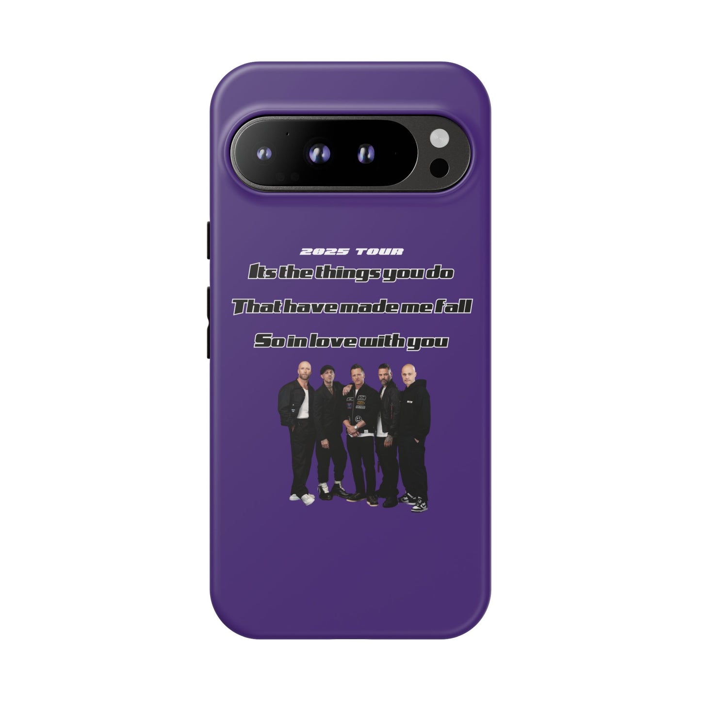 Original Five Fan Tough Case - 2025 Tour Edition unofficial Five boyband 5ive merchandise