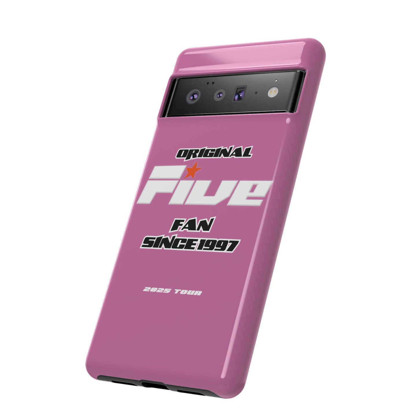 Original Five Fan Tough Case - 2025 Tour Edition unofficial Five boyband 5ive merchandise