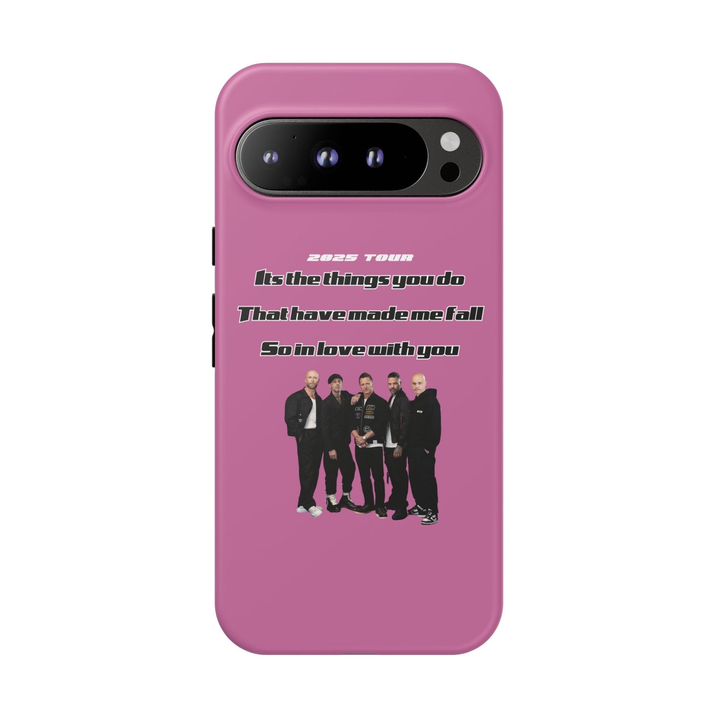 Original Five Fan Tough Case - 2025 Tour Edition unofficial Five boyband 5ive merchandise