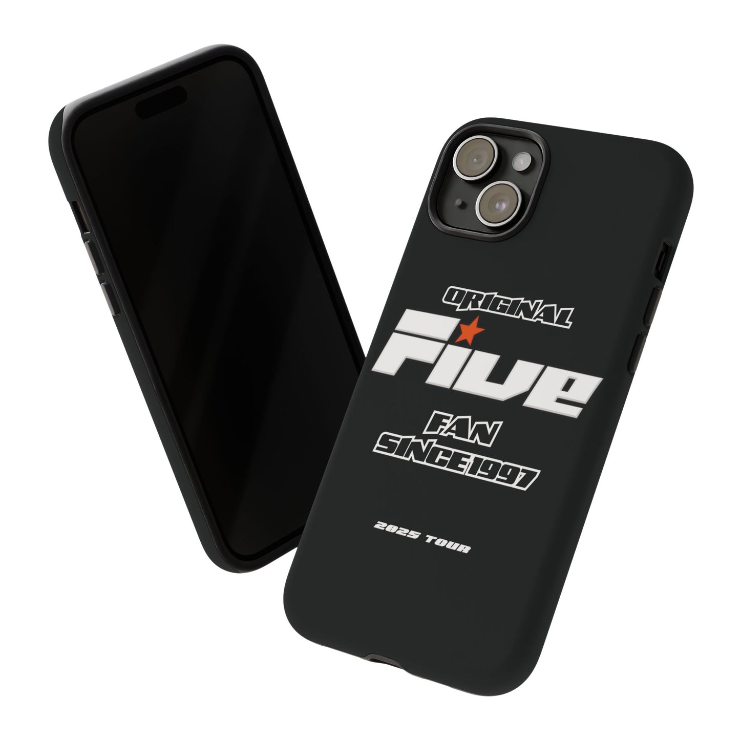 Original Five Fan Tough Case - 2025 Tour Edition unofficial Five boyband 5ive merchandise