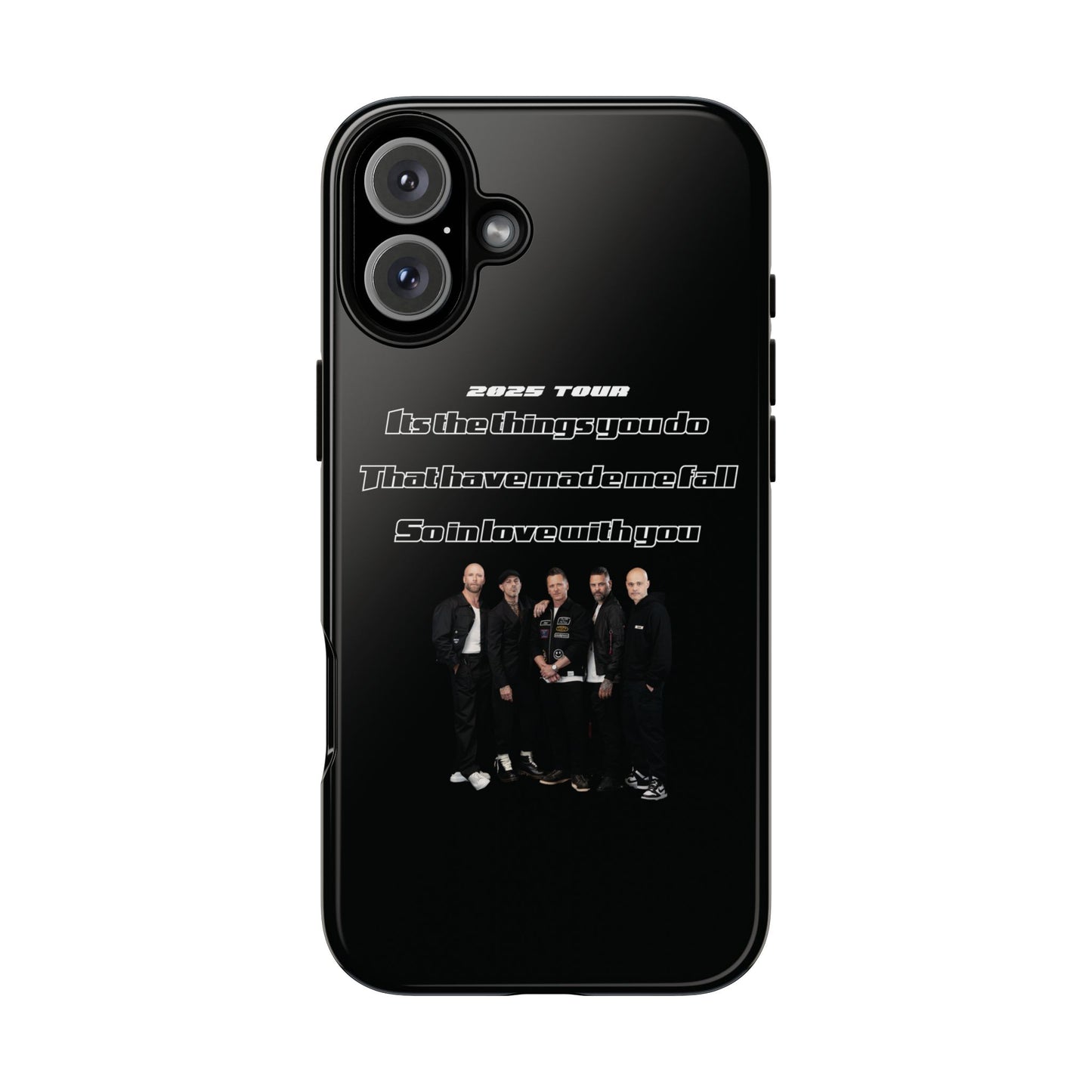 Original Five Fan Tough Case - 2025 Tour Edition unofficial Five boyband 5ive merchandise