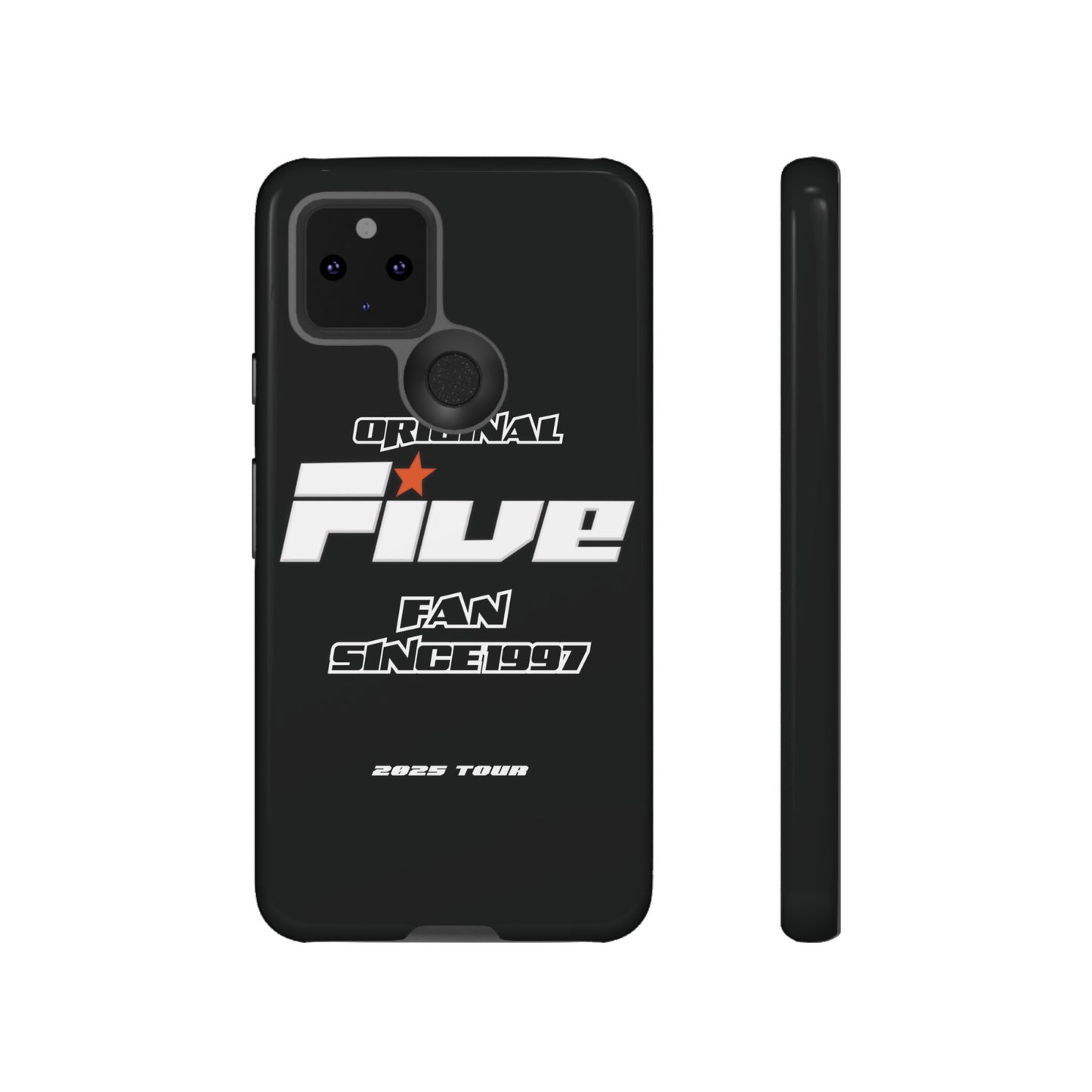 Original Five Fan Tough Case - 2025 Tour Edition unofficial Five boyband 5ive merchandise