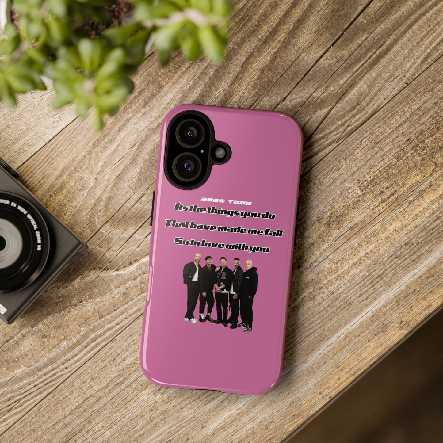 Original Five Fan Tough Case - 2025 Tour Edition unofficial Five boyband 5ive merchandise